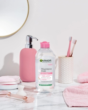 Міцелярна вода Garnier Skin Naturals, для всіх типів шкіри, 400 мл - Pampik - 3
