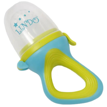 Ниблер Lindo силиконовый, голубой (Li 816 гол) - Pampik