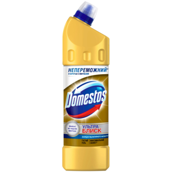 Средство для чистки унитаза Domestos Ультра блеск, 1 л - Pampik