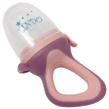 Ніблер Lindo силіконовий, рожевий (Li 816 троянд) - Pampik