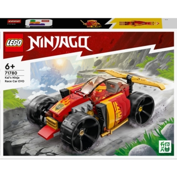 Конструктор LEGO NINJAGO Гоночний автомобіль ніндзя Кая EVO, 94 деталі (71780) - Pampik