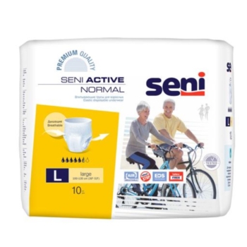 Підгузки-трусики для дорослих Seni Active Normal Large, 10 шт. - Pampik