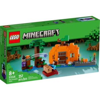 Конструктор LEGO Minecraft Гарбузова ферма, 257 деталей (21248) - Pampik - 2