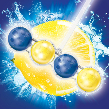 Туалетний блок для унітаза Bref Сила актив Свіжість лимона, 3 шт. - Pampik - 3