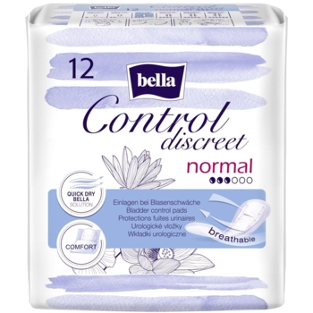 Прокладки урологічні Bella Control Discreet Super Normal, 12 шт. - Pampik