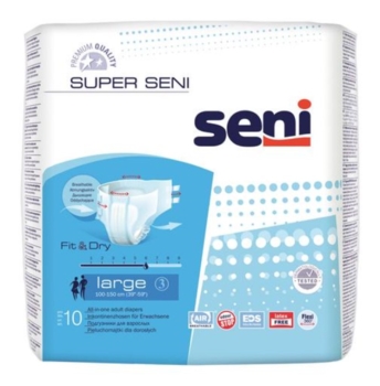 Підгузки для дорослих Super Seni Large, 10 шт. - Pampik