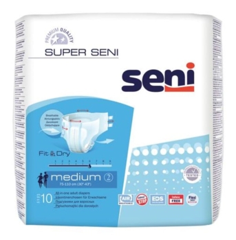 Підгузки для дорослих Super Seni Medium, 10 шт. - Pampik