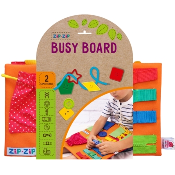 Бізіборд Roter Kafer Zip-Zip Дві гральні панелі (RZ1001-02) - Pampik