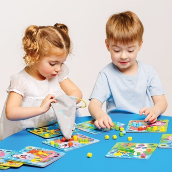 Деревянная мозаика Roter Kafer Ферма с мешочком (RW4003) - Pampik - 5