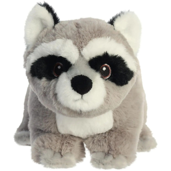 Мягкая игрушка Aurora Eco Nation Енот, 23 см, серый (200039C) - Pampik - 4