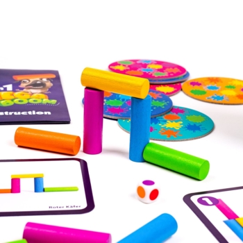 Настольная игра Roter Kafer Mega boom с деревянными фигурками (RW2019) - Pampik - 3