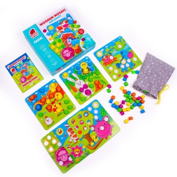 Деревянная мозаика Roter Kafer Ферма с мешочком (RW4003) - Pampik - 2