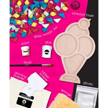 Скляна мозаїка Mosaaro Морозиво (MA1003) - Pampik - 4