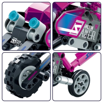 Конструктор BanBao Ексклюзивні авто Танець тіней, 287 елементів (8647) - Pampik - 2