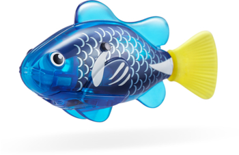 Інтерактивна іграшка Pets & Robo Alive S3 Роборибка, синя (7191-4) - Pampik - 2