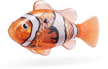 Інтерактивна іграшка Pets & Robo Alive S3 Роборибка, помаранчева (7191-5) - Pampik - 2