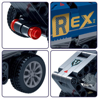 Конструктор BanBao Ексклюзивні авто Рекс, 354 елементи (8649) - Pampik - 2