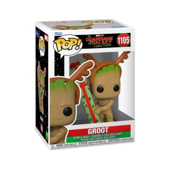 Игровая фигурка Funko Pop! Стражи галактики: Holiday Special Грут, 9,6 см (64332) - Pampik - 3