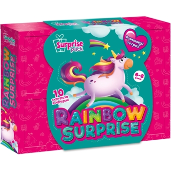 Набор для творчества Vladi Toys с сюрпризами "Радуга", укр.язык (VT8080-06) - Pampik