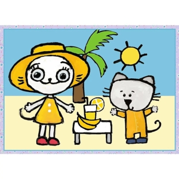 Пазли Trefl 4 в 1 День косіння Кіті - Pampik - 4