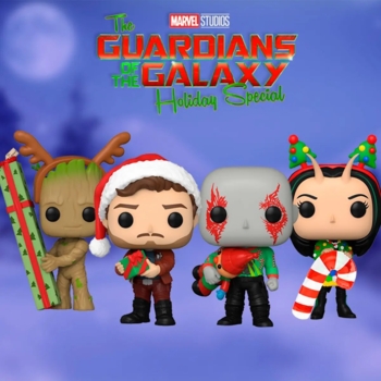 Ігрова фігурка Funko Pop! Вартові галактики: Holiday Special Дракс, 9,6 см (64330) - Pampik - 4