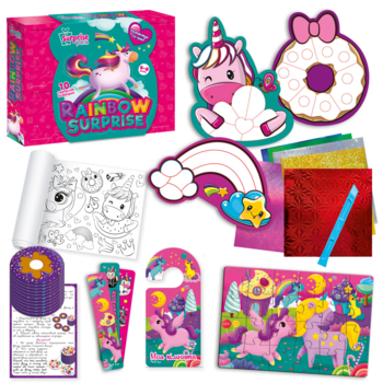 Набор для творчества Vladi Toys с сюрпризами "Радуга", укр.язык (VT8080-06) - Pampik - 2