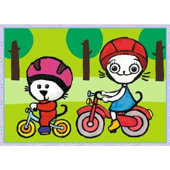 Пазли Trefl 4 в 1 День косіння Кіті - Pampik - 6