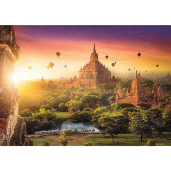 Пазли Trefl Стародавній храм Бірма, 1000 елементів (10720) - Pampik - 2