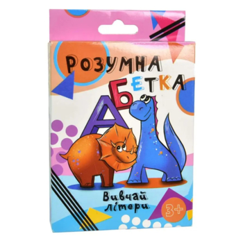 Настільна гра Strateg Розумний алфавіт, укр. мова (30273) - Pampik