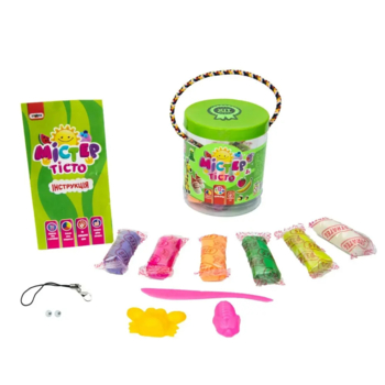 Набір тіста для ліплення Strateg Містер тісто, 12 кольорів (71808) - Pampik - 2