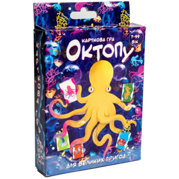 Настільна гра Strateg Октопу, укр. мова (30330) - Pampik
