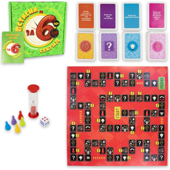 Настільна гра Strateg Встигни за 6 секунд, укр. мова (30782) - Pampik - 2