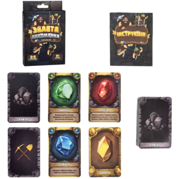 Настільна гра Strateg Золота Лихоманка, укр. мова (30396) - Pampik - 2