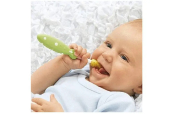 Набор первых зубных щеточек Nuby, зеленый, 3 шт. - Pampik - 7