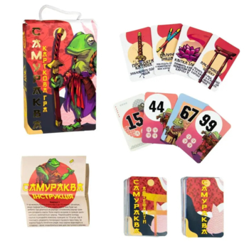 Настільна гра Strateg Самураква, укр. мова (30239) - Pampik - 2