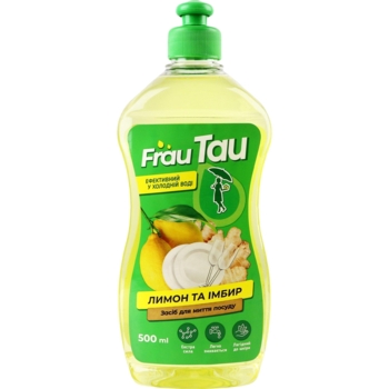 Средство для мытья посуды Frau Tau Лимон и имбирь, 500 мл - Pampik
