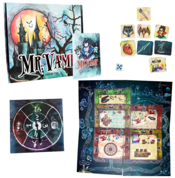 Настільна гра Strateg Mr.Vamp, укр.мова (32060) - Pampik - 2