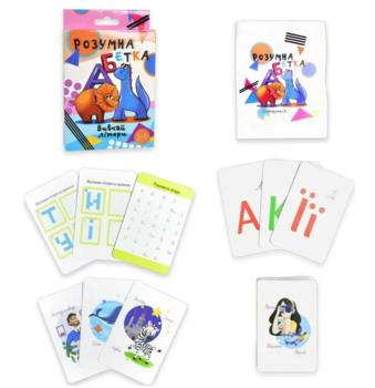 Настільна гра Strateg Розумний алфавіт, укр. мова (30273) - Pampik - 2