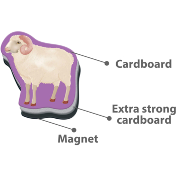Магнитный набор Roter Kafer Ферма с доской (RK2090-01) - Pampik - 5