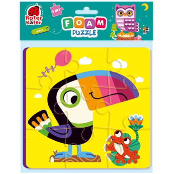 М'які пазли Roter Kafer 2 в 1 Птахи, 25 елементів (RK6050-03) - Pampik