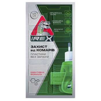 Пластини комарів IREX, 10 шт. - Pampik
