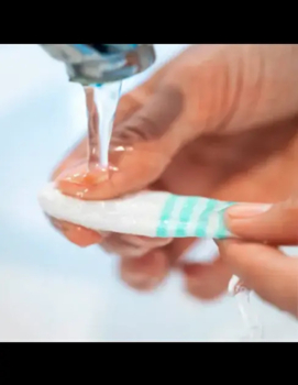 Первая детская зубная щетка-напальчник Nip - Pampik - 4