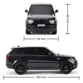 Автомобіль KS Drive на Land Rover Range Rover Sport 1:24, 2.4Ghz, чорний (124GRRB) - Pampik - 6