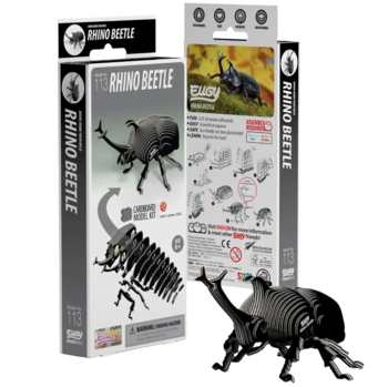 Збірна 3Д модель Eugy Зоопарк Жук-носоріг (XEG-113) - Pampik - 7
