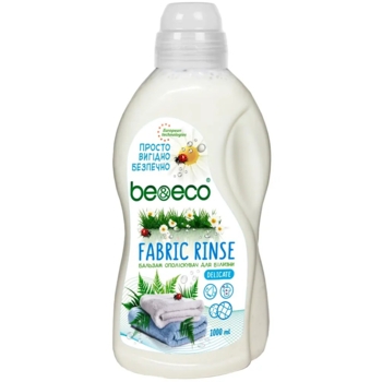 Бальзам ополаскиватель для белья Be&Eco Delicate, 1 л - Pampik