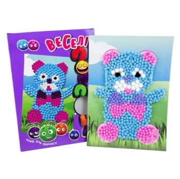 Набір для творчості Strateg Веселі помпони - Ведмедик (30997) - Pampik - 2