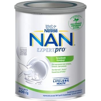 Сухая смесь NAN ExpertPro Тройной Комфорт для детей с рождения, 400 г - Pampik