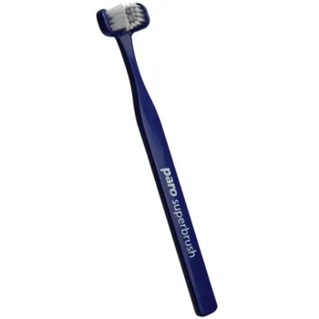 Зубна щітка тристороння Paro Swiss superbrush в асортименті, 9603210000 - Pampik