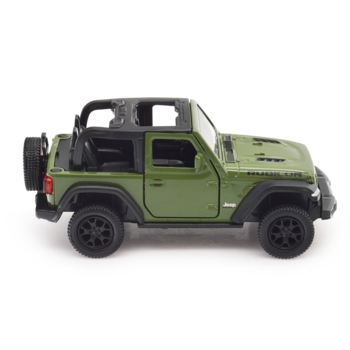 Автомодель TechnoDrive Jeep Wrangler Rubicon 2021, 1:32, зелена (250339U) - Pampik - 4