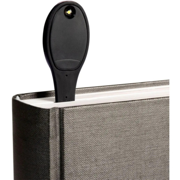 Закладка-фонарик Flexilight Классика Черный стиль, 14х3х1 см (FLBLK) - Pampik - 4